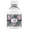 Plaid with Pop Water Bottle Label - Single Front