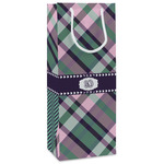 Plaid with Pop Wine Gift Bags (Personalized)