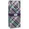 Plaid with Pop Wine Gift Bag - Matte - Main