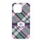 Plaid with Pop iPhone 13 Case - Back