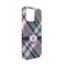 Plaid with Pop iPhone 13 Mini Case - Angle