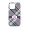 Plaid with Pop iPhone 13 Mini Case - Back