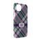 Plaid with Pop iPhone 14 Pro Case - Angle