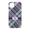 Plaid with Pop iPhone 14 Pro Case - Back