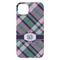 Plaid with Pop iPhone 14 Pro Max Case - Back