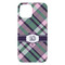 Plaid with Pop iPhone 15 Plus Case - Back