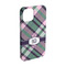 Plaid with Pop iPhone 15 Pro Case - Angle