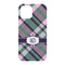 Plaid with Pop iPhone 15 Pro Case - Back