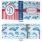 Dolphins 3 Ring Binders - Full Wrap - 3" - APPROVAL