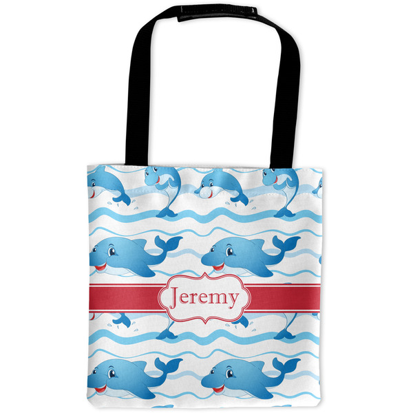 Custom Dolphins Auto Back Seat Organizer Bag (Personalized)