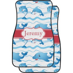 Dolphins Car Floor Mats (Front Seat) (Personalized)