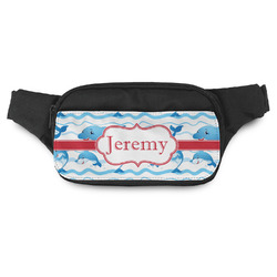 Dolphins Fanny Pack - Modern Style (Personalized)