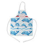 Dolphins Kid's Apron w/ Name or Text