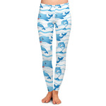 Dolphins Ladies Leggings - Extra Small