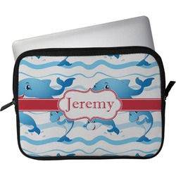 Dolphins Laptop Sleeve / Case - 15" (Personalized)