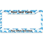 Dolphins License Plate Frame - Style B (Personalized)