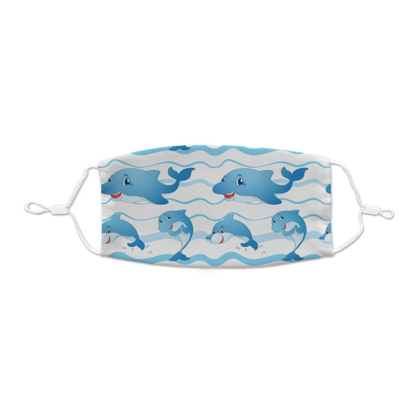 Custom Dolphins Kid's Cloth Face Mask - XSmall