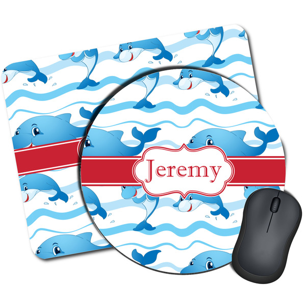 Custom Dolphins Mouse Pad (Personalized)