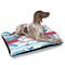 Dolphins Outdoor Dog Beds - Large - IN CONTEXT