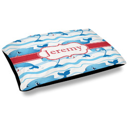 Dolphins Outdoor Dog Bed - Large (Personalized)