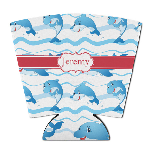 Custom Dolphins Party Cup Sleeve - with Bottom (Personalized)