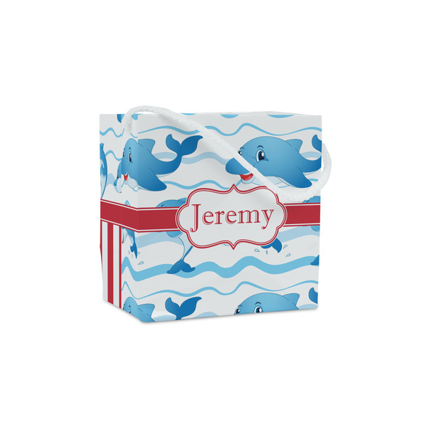 Custom Dolphins Party Favor Gift Bags - Matte (Personalized)