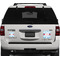 Dolphins Personalized Square Car Magnets on Ford Explorer