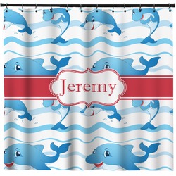 Dolphins Shower Curtain (Personalized)