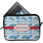 Dolphins Tablet Case / Sleeve - Small (Personalized)