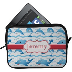 Dolphins Tablet Case / Sleeve - Small (Personalized)
