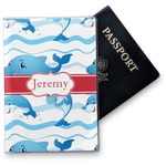 Dolphins Vinyl Passport Holder (Personalized)