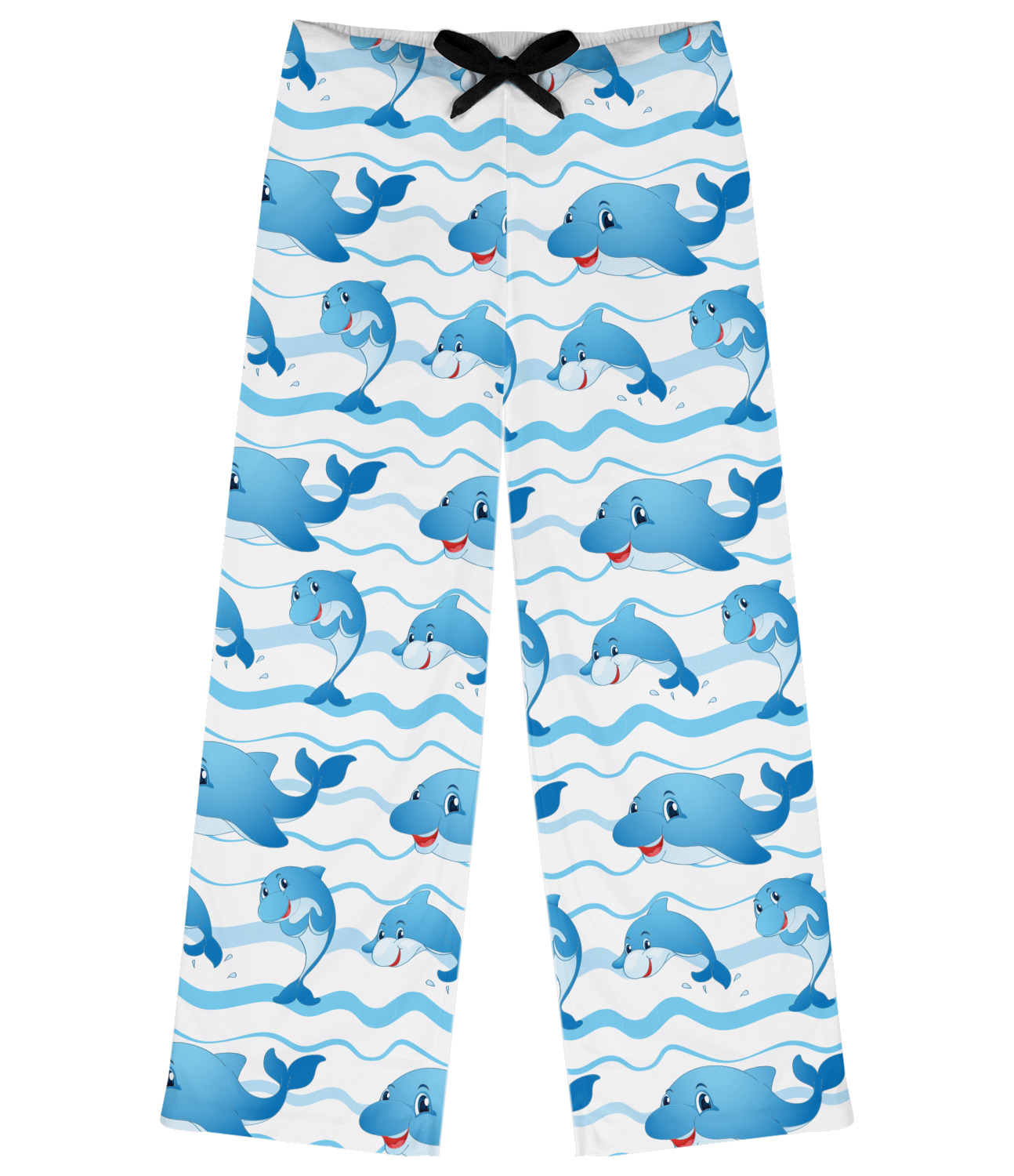 Custom Dolphins Womens Pajama Pants YouCustomizeIt