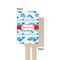 Dolphins Wooden 6.25" Stir Stick - Rectangular - Single - Front & Back