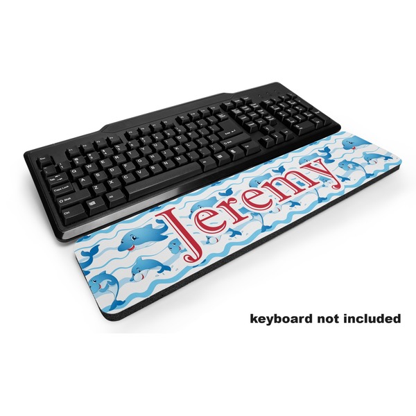 Custom Dolphins Keyboard Wrist Rest (Personalized)