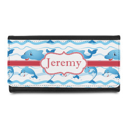 Dolphins Leatherette Ladies Wallet (Personalized)