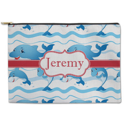 Dolphins Zipper Pouch (Personalized)