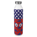 Whale 20oz Stainless Steel Water Bottle - Full Print (Personalized)