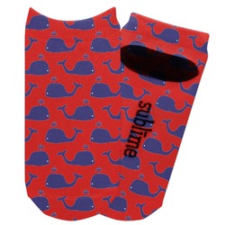 Whale Adult Ankle Socks