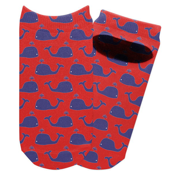 Custom Whale Adult Ankle Socks