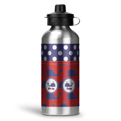 Whale Water Bottle - Aluminum - 20 oz (Personalized)