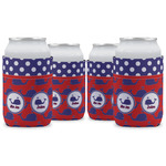 Whale Can Cooler (12 oz) - Set of 4 w/ Name or Text