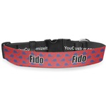 Whale Deluxe Dog Collar (Personalized)