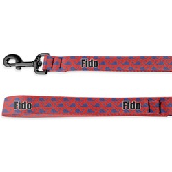 Whale Deluxe Dog Leash - 4 ft (Personalized)