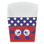 Whale French Fry Favor Boxes (Personalized)