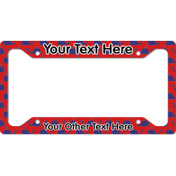 Whale License Plate Frame (Personalized)