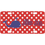 Whale Mini/Bicycle License Plate (Personalized)