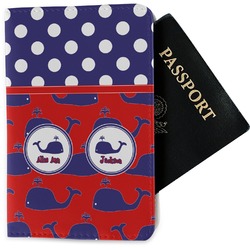 Whale Passport Holder - Fabric (Personalized)