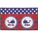 Whale Door Mat - 60"x36" (Personalized)