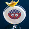 Whale Printed Drink Topper - Medium - In Context