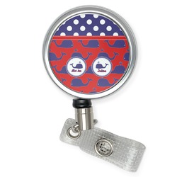 Whale Retractable Badge Reel (Personalized)